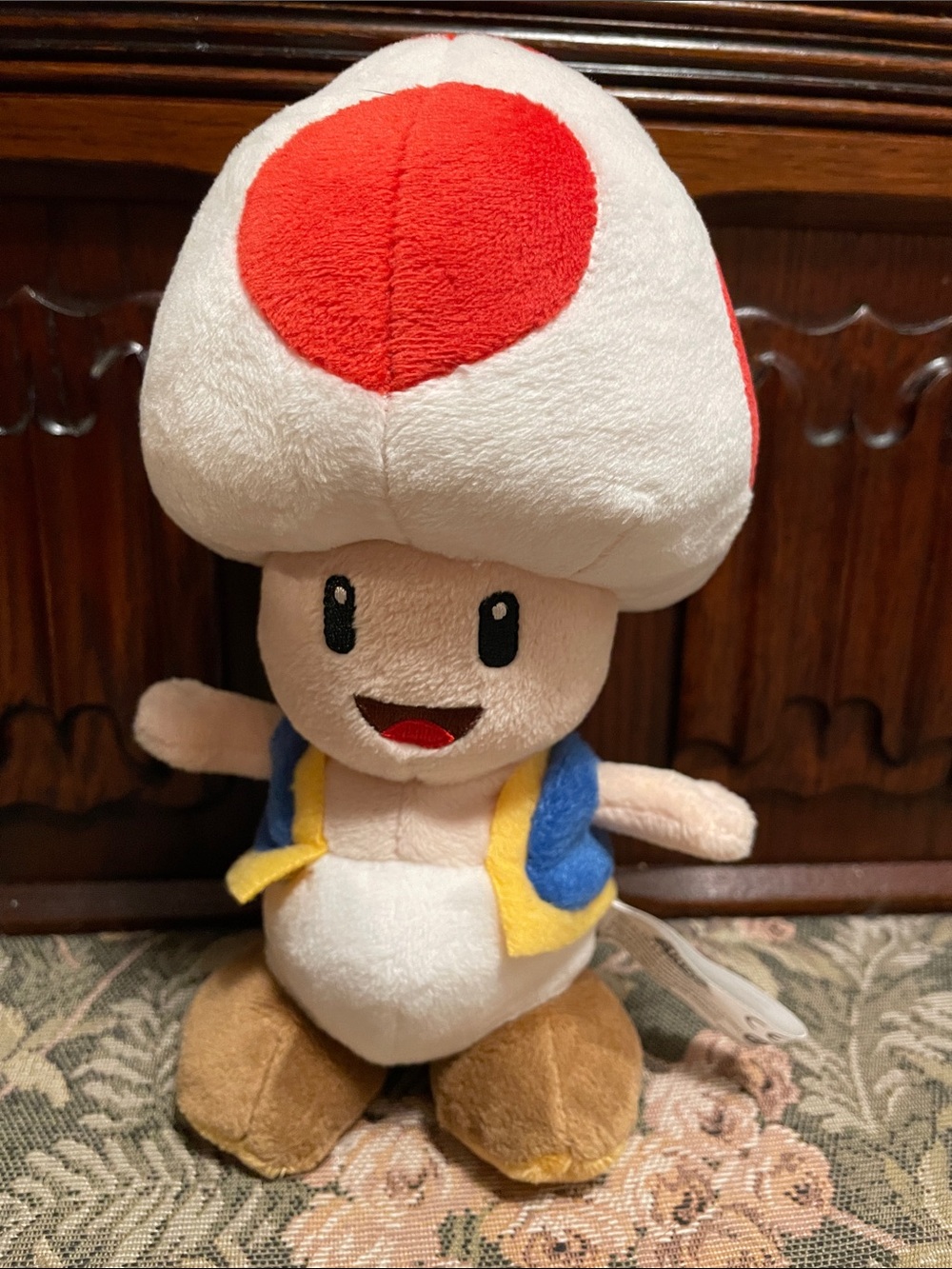 Super Mario Bros Toas Mushroom Plush